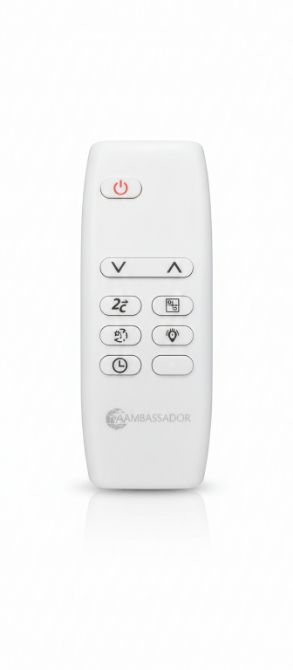 מזגן נייד 4 ב־1 9,000BTU דגם AMS PAC 1000 מבית AMBASSADOR