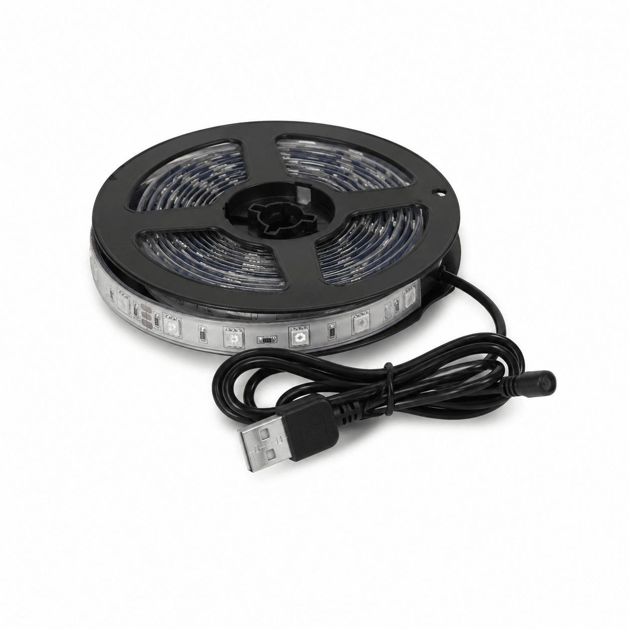 פס לד RGB באורך 5 מטר עם שלט
