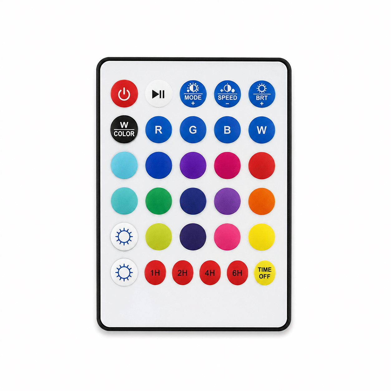 פס לד RGB באורך 5 מטר עם שלט