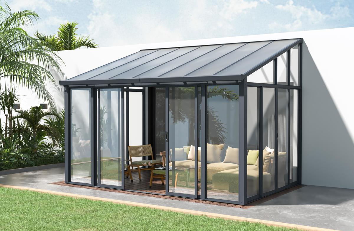 פרגולה אלומיניום סגורה דגם MANDY מבית Garden Top פרגולה אלומיניום סגורה דגם MANDY מבית Garden Top