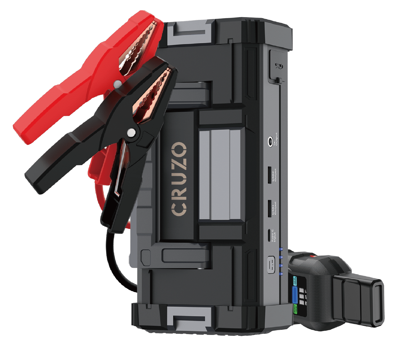 בוסטר התנעה לרכבים מסחריים ומשאיות HEAVY DUTY JUMP STARTER