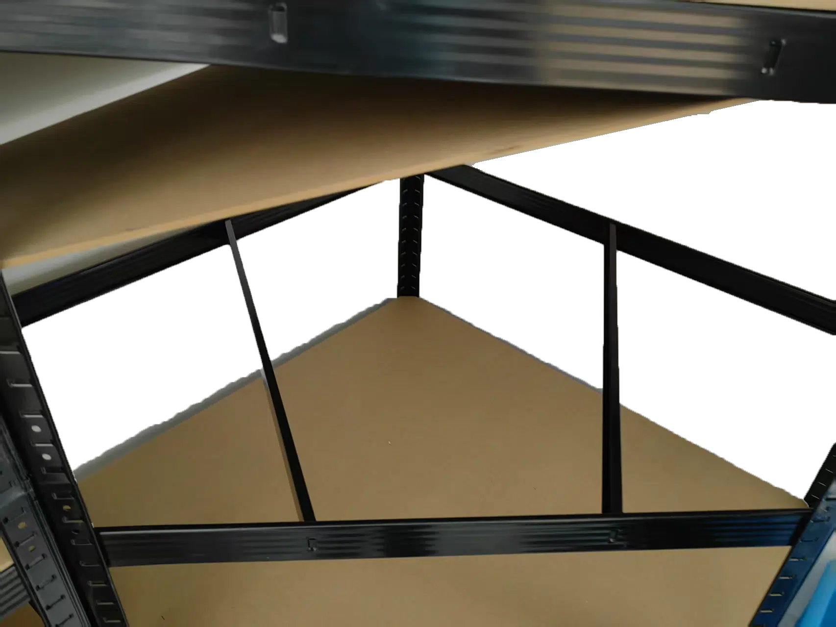 כוננית מודולרית פינתית 180×90×120 ס"מ 5 מדפים דגם 150123-001 מבית Smith