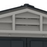 מחסן גינה פלסטיק 5X8 דגם YM35825-1 מבית YardMate