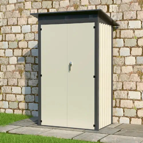 מחסן מתכת דגם SA4 מידה 1.20X1.20 מטר מבית Garden Top מחסן מתכת דגם SA4 מידה 1.20X1.20 מטר מבית Garden Top