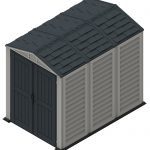 מחסן גינה פלסטיק 5X8 דגם YM35825-1 מבית YardMate מחסן גינה פלסטיק 5X8 דגם YM35825-1 מבית YardMate
