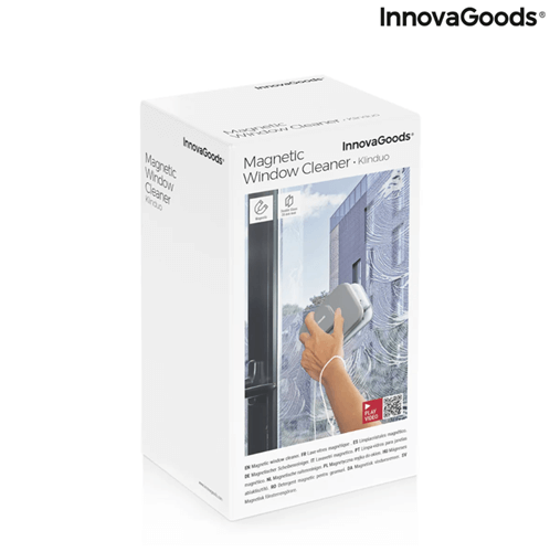 מנקה חלונות מגנטי דגם V0103619 מבית InnovaGoods