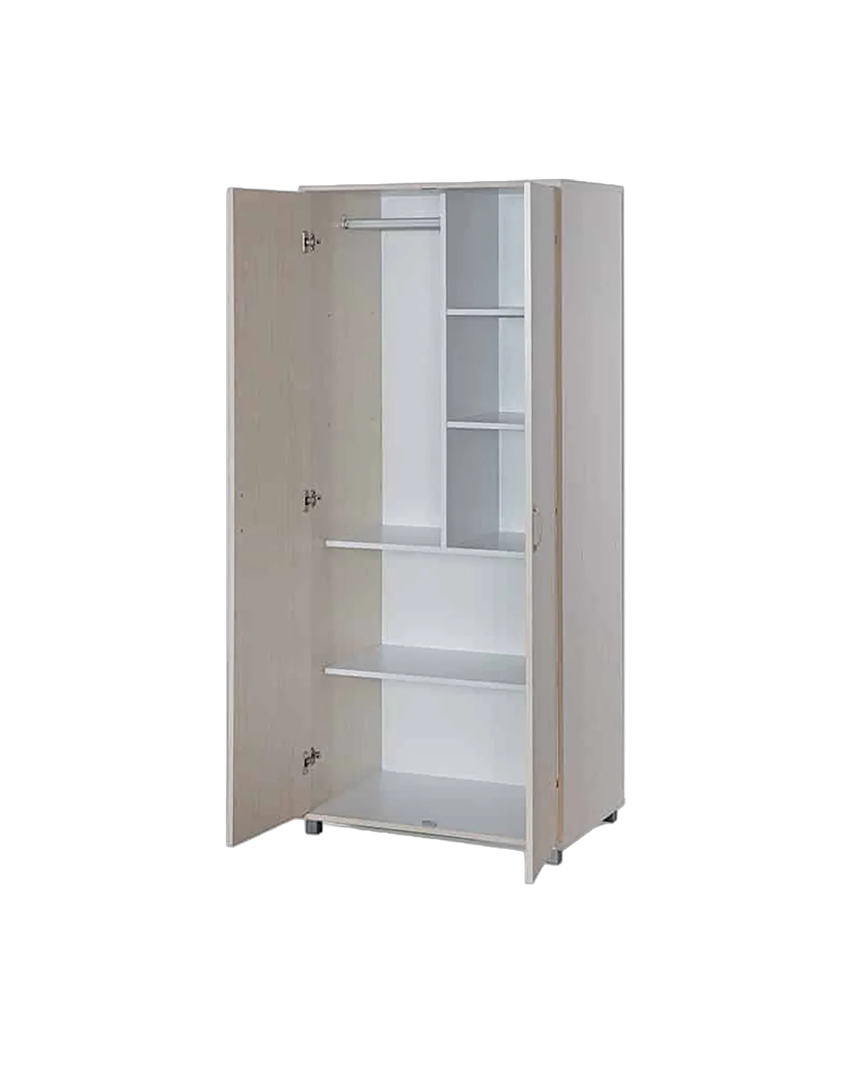 ארון 2 דלתות עם מדפים ותלייה דגם 702 סהר מבית yiron
