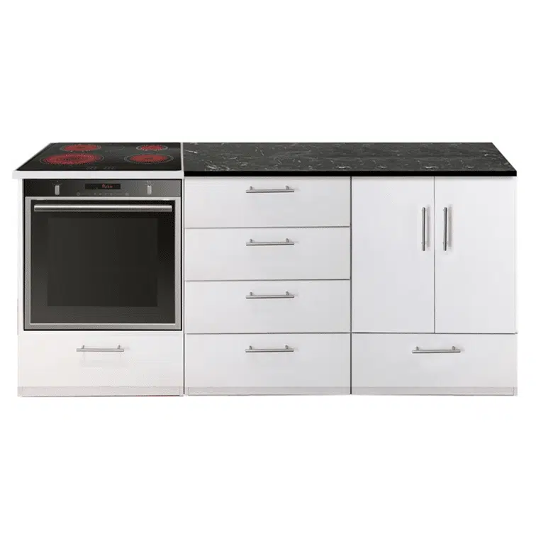 אי מגירות ענק למטבח משולב גומחה לתנור וכיריים בילט אין דגם 88024 מבית Aviam אי מגירות ענק למטבח משולב גומחה לתנור וכיריים בילט אין דגם 88024 מבית Aviam