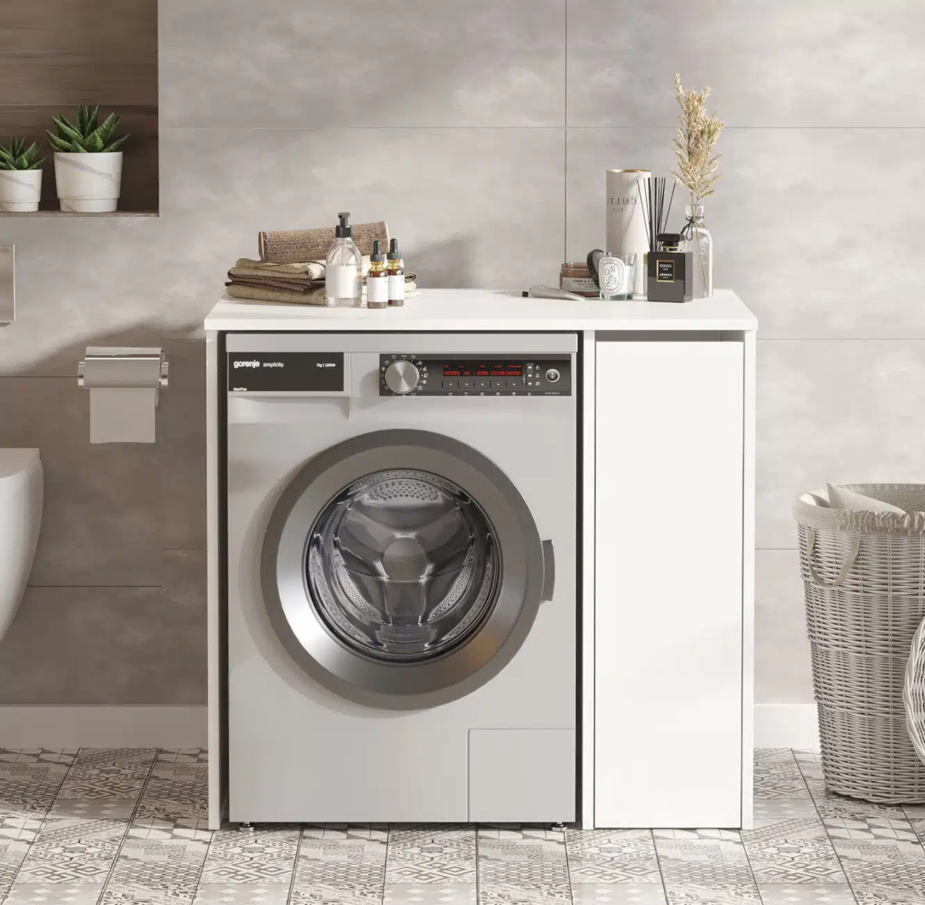 ארונית שירות למכונת כביסה דגם sandry-SA1 מבית HOMAX ארונית שירות למכונת כביסה דגם sandry-SA1 מבית HOMAX
