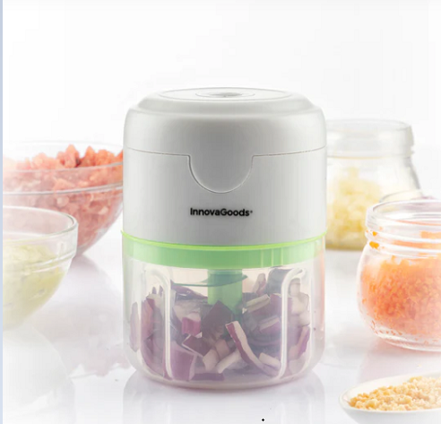 מעבד מזון נטען ונייד Echoppie דגם V0103337 מבית InnovaGoods