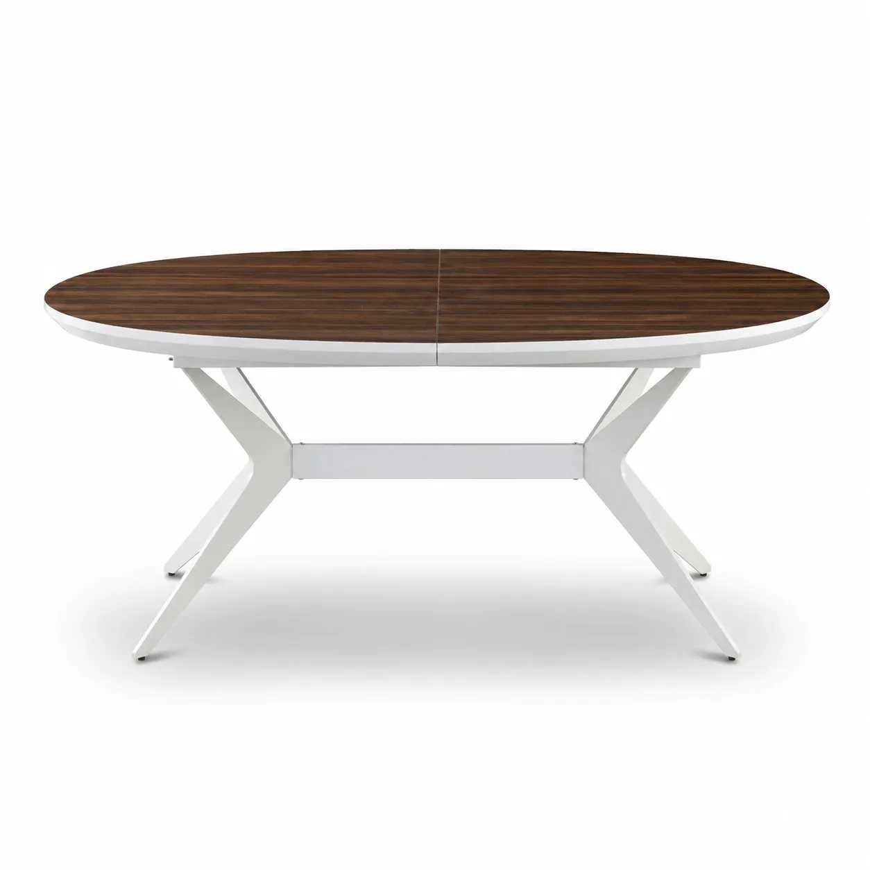 שולחן אוכל אובלי נפתח 1.8–3.0 מטר דגם חרמון מבית HOME DECOR