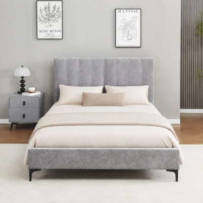 מיטה זוגית מרופדת דגם נעמה מבית HOME DECOR