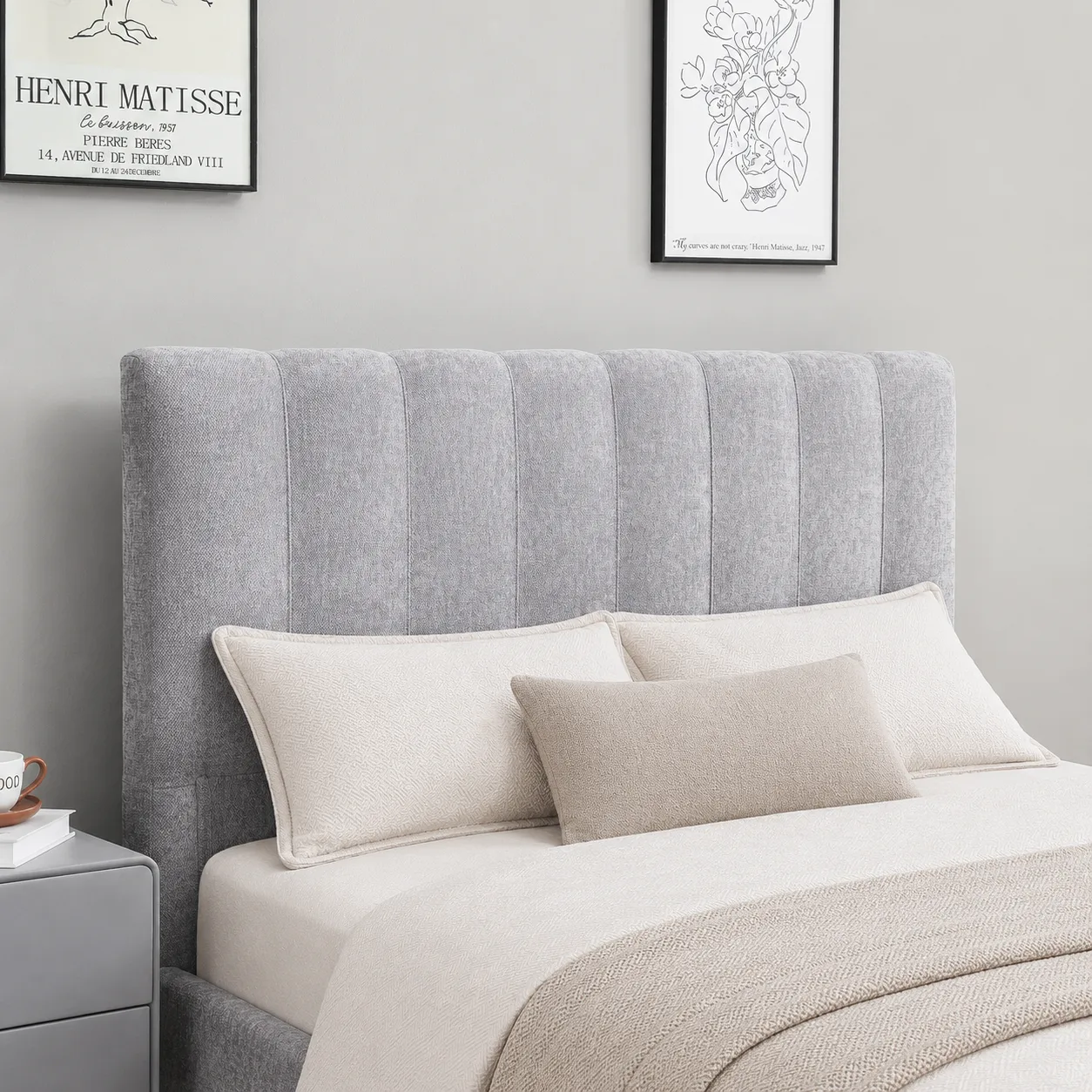 מיטה זוגית מרופדת דגם נעמה מבית HOME DECOR מיטה זוגית מרופדת דגם נעמה מבית HOME DECOR