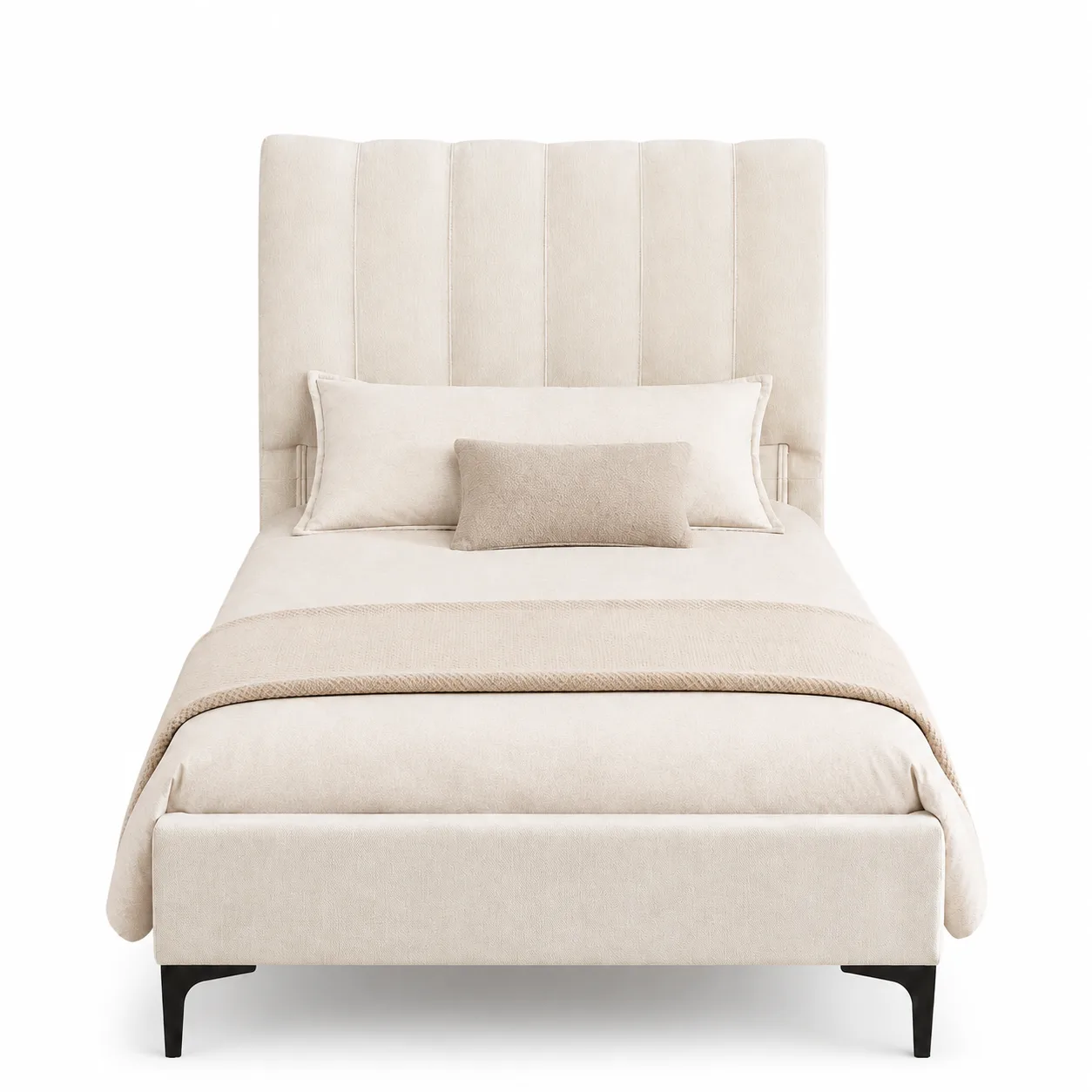מיטת יחיד מרופדת 90×190 דגם נעמה-90 מבית HOME DECOR