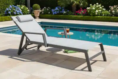 מיטת שיזוף אלומיניום דגם York יורק מבית AUSTRALIA GARDEN