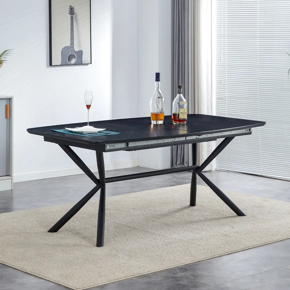 שולחן אוכל נפתח 1.8-2.7 מ' דגם ניקולס מבית HOME DECOR שולחן אוכל נפתח 1.8-2.7 מ' דגם ניקולס מבית HOME DECOR