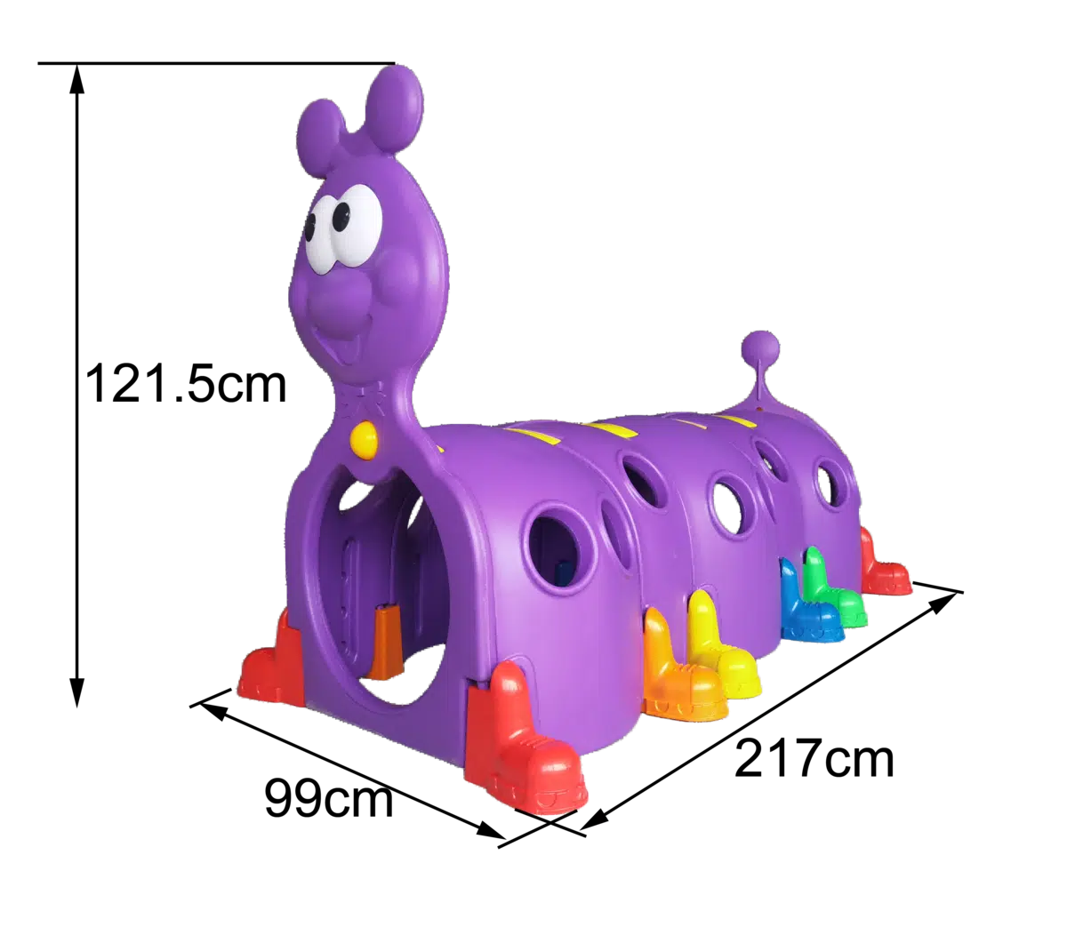 מנהרת משחק לילדים דגם זחל GL7755 מבית BUBU