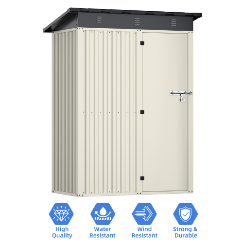 מחסן מתכת SA5 מידה 0.75X1.50 דגם SASS5 מבית Garden Top
