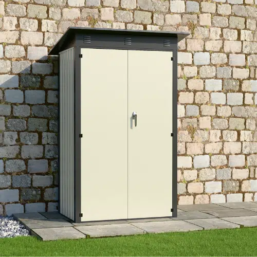מחסן מתכת דגם SA4 מידה 1.20X1.20 מטר מבית Garden Top מחסן מתכת דגם SA4 מידה 1.20X1.20 מטר מבית Garden Top