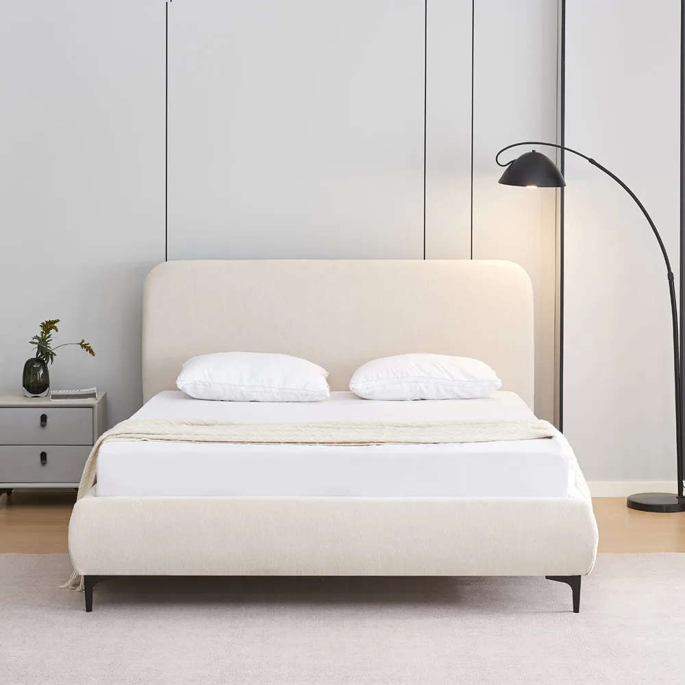 מיטה זוגית מרופדת בד רחיץ 3D דגם קורין מבית HOME DECOR מיטה זוגית מרופדת בד רחיץ 3D דגם קורין מבית HOME DECOR
