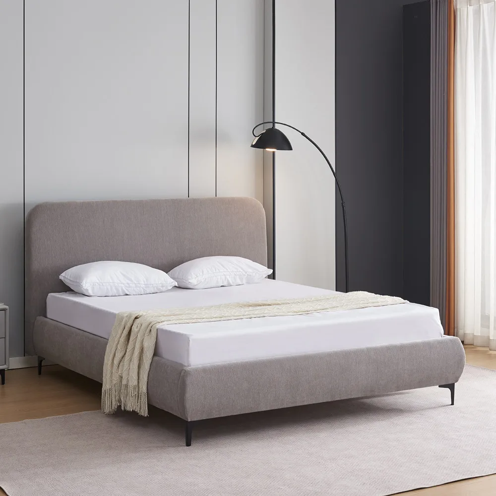 מיטה זוגית מרופדת בד רחיץ 3D דגם קורין מבית HOME DECOR מיטה זוגית מרופדת בד רחיץ 3D דגם קורין מבית HOME DECOR