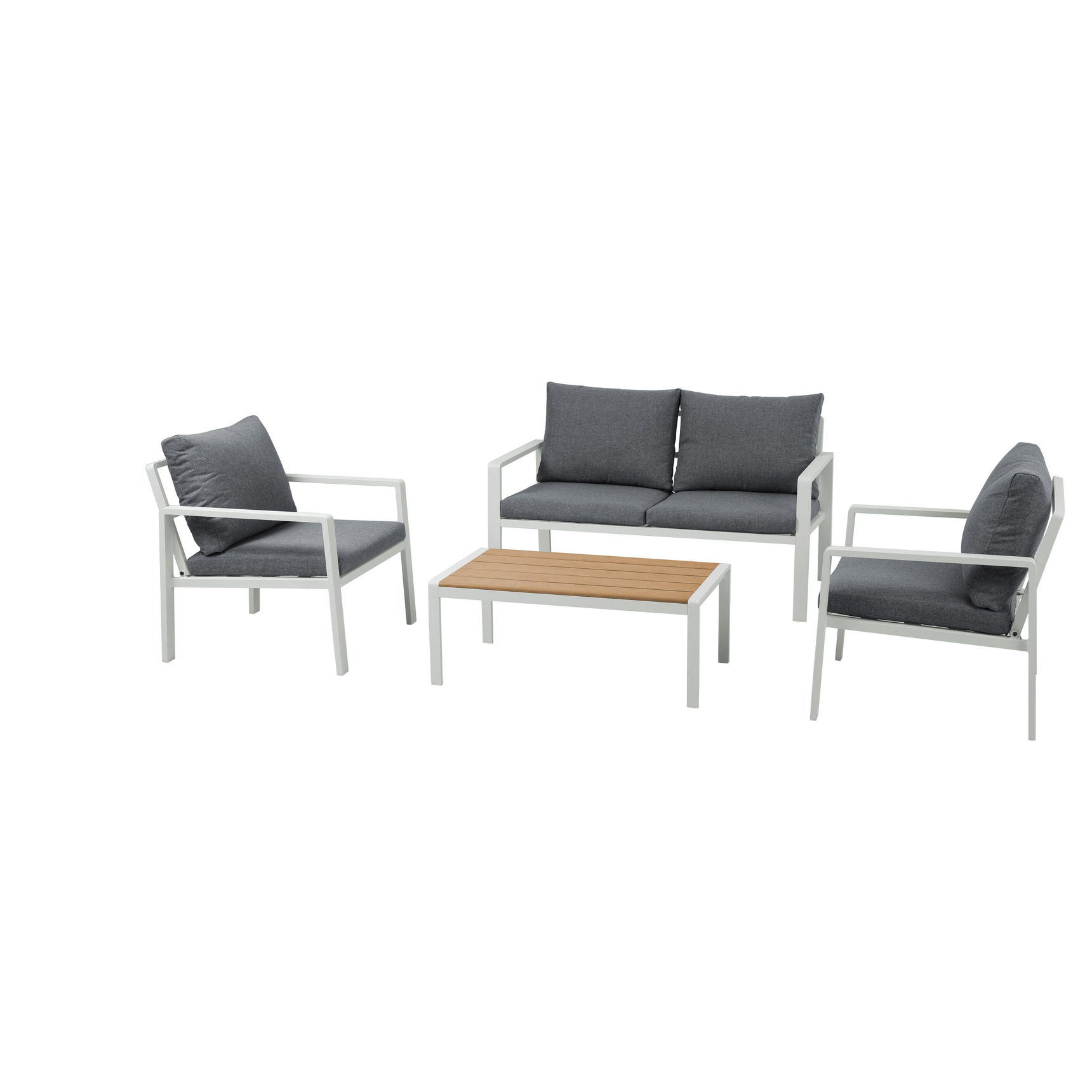 מערכת ישיבה לגינה אלומיניום דגם Piano פיאנו YS-44864-2MO מבית AUSTRALIA GARDEN
