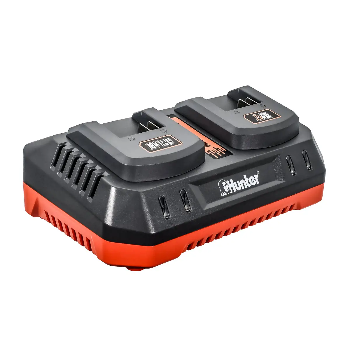 מטאטא ומחדש דשא סינטטי נטען Brushless עם 2 סוללות 4Ah דגם 102910-003 מבית HUNTER