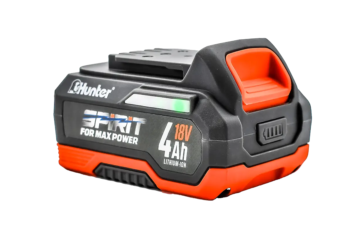 מטאטא ומחדש דשא סינטטי נטען Brushless עם 2 סוללות 4Ah דגם 102910-003 מבית HUNTER