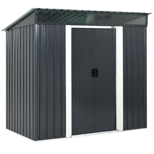 מחסן מתכת סקיילייט 1.95×1.21 מטר דגם PSF46 מבית Garden Top מחסן מתכת סקיילייט 1.95×1.21 מטר דגם PSF46 מבית Garden Top