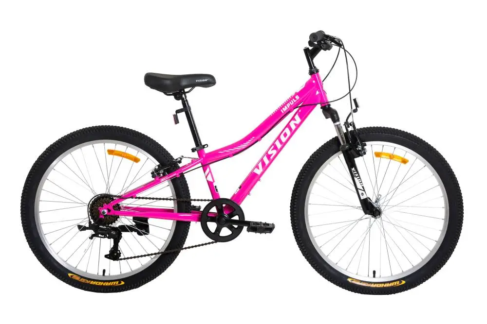 אופני הרים לילדים ונוער 24 אינץ' 7 הילוכים דגם Impulse מבית VISION אופני הרים לילדים ונוער 24 אינץ' 7 הילוכים דגם Impulse מבית VISION