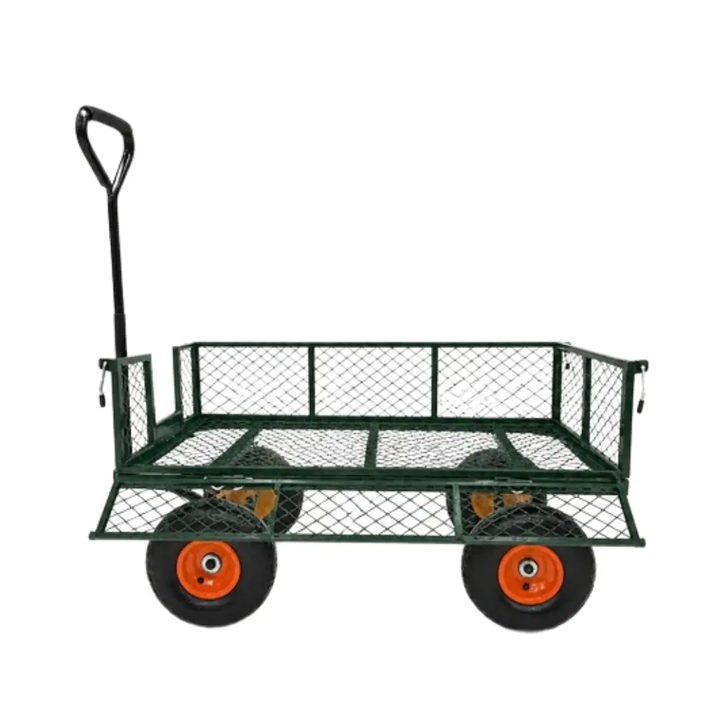עגלת רשת 4 גלגלים להעמסה עד 400 ק"ג דגם YS-1840 מבית Australia Garden