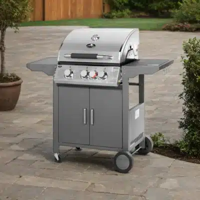 גריל גז 3 מבערים עם כירת צד דגם APOLLO 3 מבית AUSTRALIA CHEF
