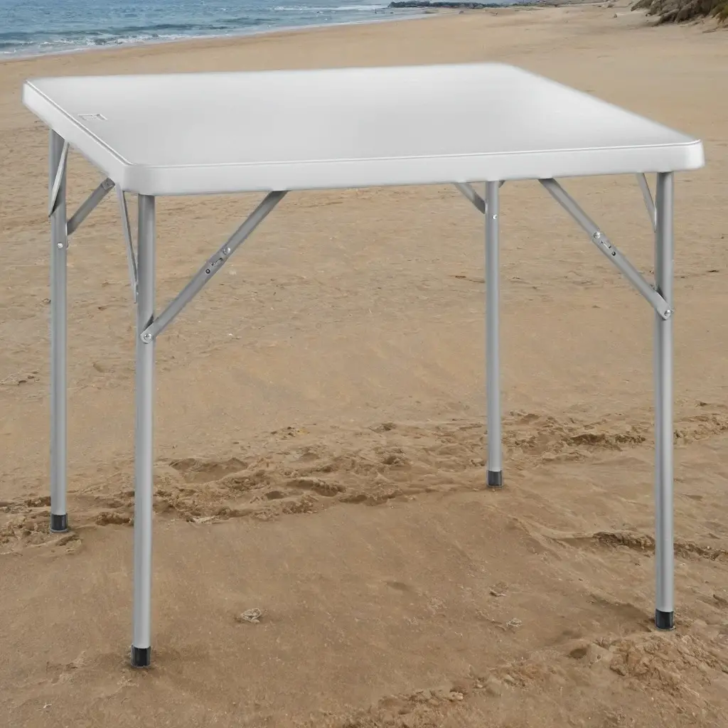 שולחן אירוח מרובע מתקפל 86×86 ס"מ דגם SN-86 מבית S.Z