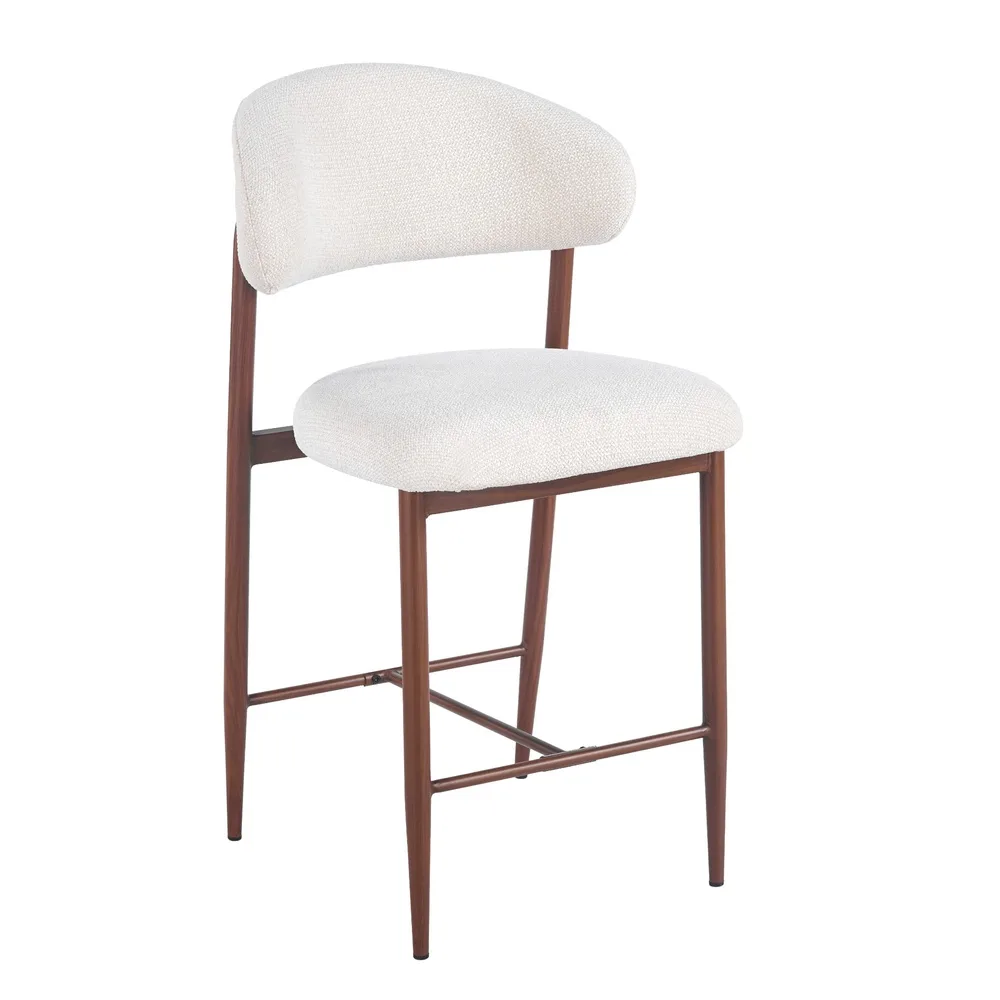 זוג כיסאות בר מרופדים בד רחיץ דגם גולן מבית HOME DECOR זוג כיסאות בר מרופדים בד רחיץ דגם גולן מבית HOME DECOR