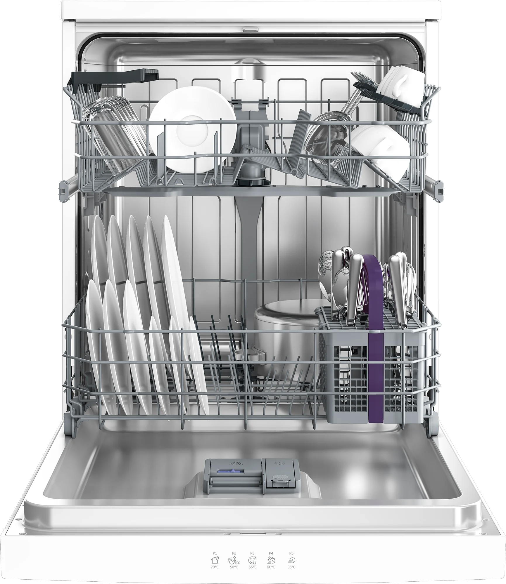 מדיח כלים עומד 14 מערכות כלים דגם BDFN15423 מבית Beko